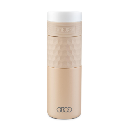 Audi Insulated Mug, stainless steel, beige